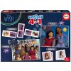 Superpack 4v1 Wish Educa domino pexeso a puzzle s 25 a 50 dielikmi