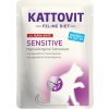 Kattovit Sensitive kapsičky 12 x 85 g - kuracie a kačacie