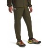 Pánske tepláky Under Armour, VIBE WOVEN JOGGER Khaki,Strieborná, L