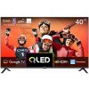 CHiQ L40QH7G – FHD QLED bezrámčeková Smart televízia s Google TV, 40” (102 cm), čierna, Dolby Audio 8592344204845