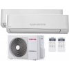 Klimatizácia Toshiba Seiya multisplit 2x 3,5kW + vonkajšia 5,2kW (3,5kW + 3,5kW / vonk. 5,2kW)