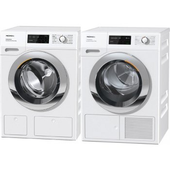 Set Miele WEI875 WPS PWash&TDos&9kg + TEL795WP EcoSpeed&Steam&9kg