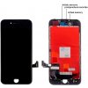 Apple iPhone 8, SE (2020), SE (2022) - LCD Displej + Dotykové Sklo + Rám (Black) incell