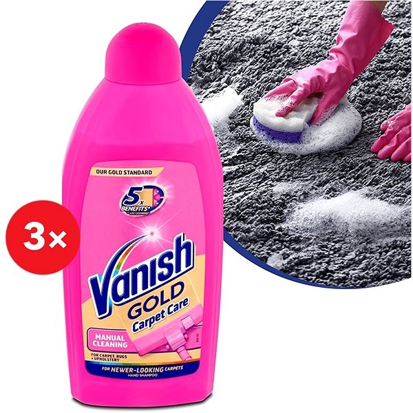 Vanish Oxi Action Powerspray odstraňovač skvrn na koberce rozprašovač 500  ml od 5,39 € - Heureka.sk