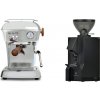 Ascaso Dream PID, leštený hliník + Eureka Mignon Manuale, BL black
