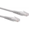 Roline 21.15.0940 RJ45 sieťové káble, prepojovacie káble CAT 6 U/UTP 10 m sivá netienený 1 ks; 21.15.0940