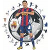 Fan-shop Dřevěné BARCELONA FC Lewandowski 270 dielov