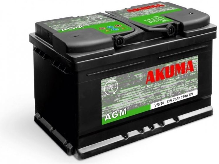 Akuma AGM 12V 70Ah 760A VR760