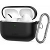 KRYT TECH-PROTECT SILICONE HOOK APPLE AIRPODS PRO 3 Čierny