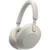 Slúchadlá bluetooth do uší Sony WH-1000XM5 strieborná