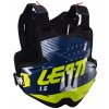 LEATT chránič na chrbát a hrudník - CHEST PROTECTOR 1.5 TORQUE - čierna/modrá/žltá