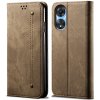 Knižkové puzdro OPPO A58 5G / A78 5G Denim khaki