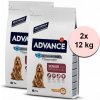 Advance Dog Medium Senior 2 x 12 kg