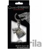 Prívesok na kľúče Game of Thrones Stark 3D kov
