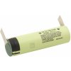 AVACOM NCR18650B-U Li-Ion 3,7V 3400mAh - neoriginálne - Nabíjecí průmyslová baterie 18650 Panasonic 3400mAh 3,7V Li-Ion - vývody do U