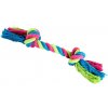 Uzol HipHop bavlnený 2 knôty 20 cm/55 g ružová, modrá, zelená