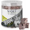 Výhodné balenie Wolf of Wilderness - mrazom sušené prémiové maškrty - jahňacie pľúca (4 x 50 g)