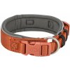 PREMIUM obojok EXTRA široký, L: 46-55 cm/ 50 mm, hrdzavá/grafit