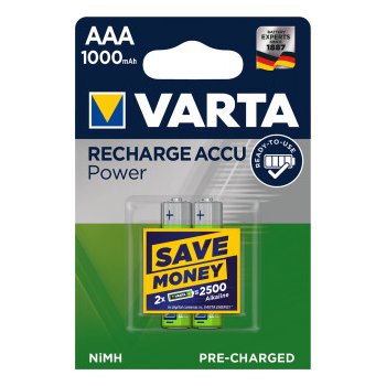 Varta Rechargeable AAA 1000mAh 2ks 5703301402