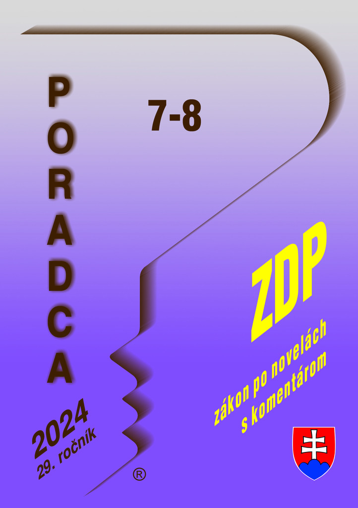 Poradca č. 7-8 / 2024 - Zákon o dani z príjmov s komentárom