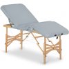 Skladací masážny stôl HABYS® Xena Farba: svetlo sivá (#29) - Vinyl Flex, Veľkosť a farba rámu: 180 x 70 cm - buk svetlý 180*70 cm | 20,2 kg | 6 farieb