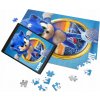 Puzzle SONIC 3 Ježko Personalizované s nápisom menom A3 252 dielikov