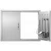 Vevor Prístupové dvierka 787×609 mm, nerez, zapustené, dvojité, s rukoväťami SMMBSCJMYS31IPP30V0