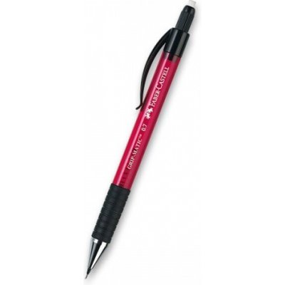 Mechanická ceruzka Faber-Castell Grip Matic 1377 0,7 mm, výber farieb červená -