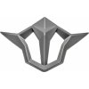 Čelný kryt ventilácie pre prilby Cross Pro II, CASSIDA (sivá matná)
