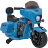 RAMIZ Elektrická motorka Chopper INDIAN - modrá - 1x35W - 6V4,5Ah - 2024