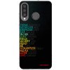 Picasee silikónový prehľadný obal pre Huawei P30 Lite - Motto života