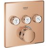 Grohe Grohtherm Smartcontrol Trojcestná podomietková termostatická batéria, Warm Sunset 29126DA0