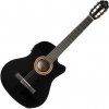 Valencia VC104CE 4/4 Black Klasická gitara s elektronikou