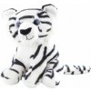 Plyš tiger biely 18cm