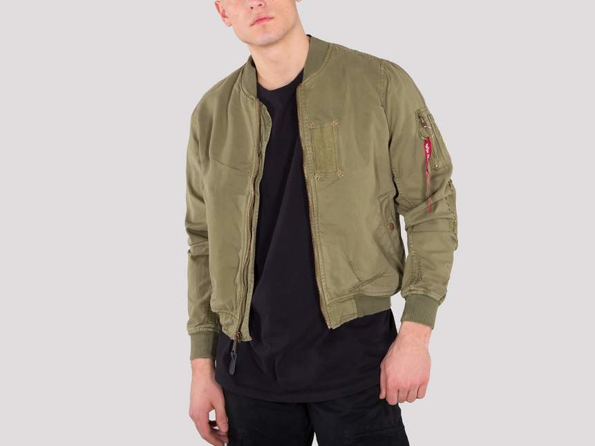 Alpha Industries bunda MA-1 GC Vintage TW olive zelená