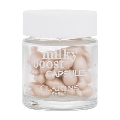 Clarins Milky Boost Capsules rozjasňující a vyživující make-up v kapslích 30x0,2 ml odstín 01