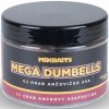 Návnada Guľôčky MikBaits Gangster Dumbells G2 Krab Ančovička 24x30mm 500ml
