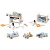 EcoToys Drevená dielňa s náradím 52 prvkov ECOTOYS