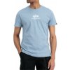 Alpha Industries Basic T ML Mediterianian greyblue tričko pánske Farba: modrá, Veľkosť: S