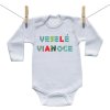 Boodyy Body s dlhým rukávom Veselé Vianoce 80 (9-12 mesiacov)