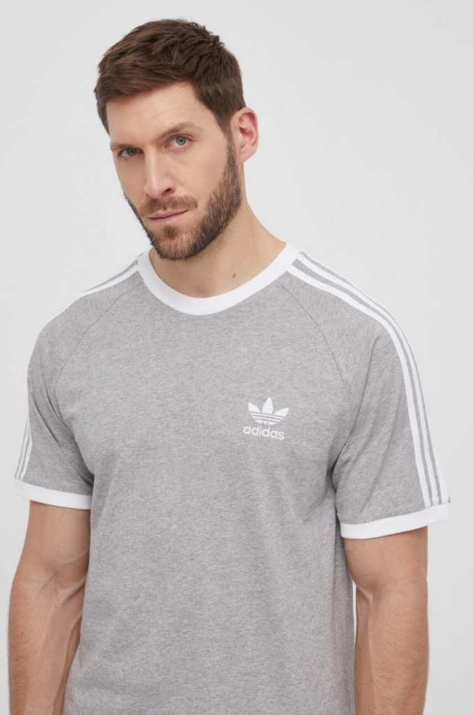 adidas Originals IA4848 pánske tričko šedé