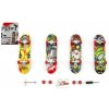 Teddies Skateboard prstový plast 10cm s doplňky asst