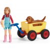 Schleich Výlet s ručným vozíkom, 42543