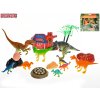 Mikro trading Dinoworld Sada dinosaurů s doplňky 19 ks