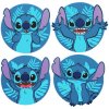 Podtácky - Stitch 4ks