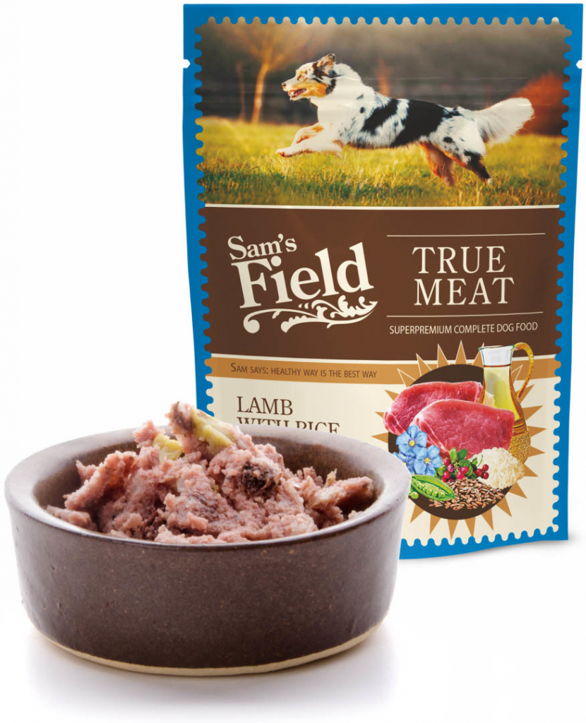 Sam\'s Field True Meat Lamb with Rice & Pea 260 g