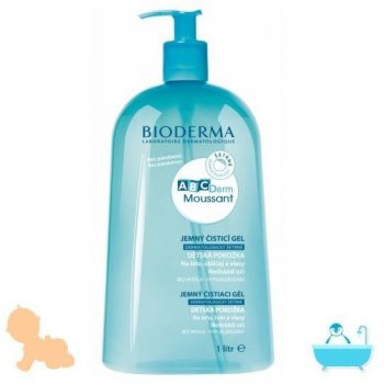 Bioderma ABCDerm Moussant jemný čistiaci gél 1 l