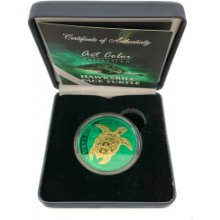 New Zealand Mint strieborná minca Space Turtle 2022 1 Oz