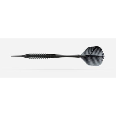 Šípky Harrows soft Black Arrow R 18g, Brass