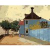 Diamondi Diamantové maľovanie - MODRÝ DOM V ZAANDAME (CLAUDE MONET) Rámovanie: bez rámu a bez vypnutia plátna, Rozmer: 40x50 cm